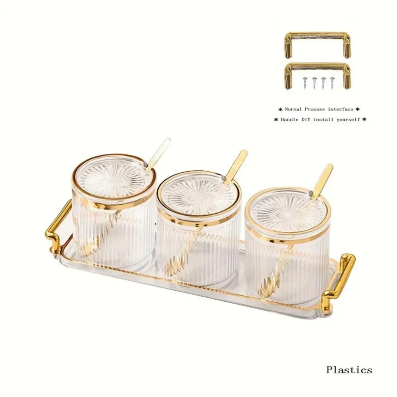 1 Set Candy Servers With Platter Snack Serving Tray Set Dessert Bowls tag1