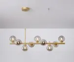 1ogmSandyha Led Kroonluchters Nordic Magic Bean Glas Bal G9 Opknoping Hanger Verlichting Voor Woonkamer Eettafel Schorsing