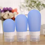 1pc 38ml 60ml 80ml Empty Silicone Travel Packing Press Bottle For Lotion Shampoo Bath Container Portable