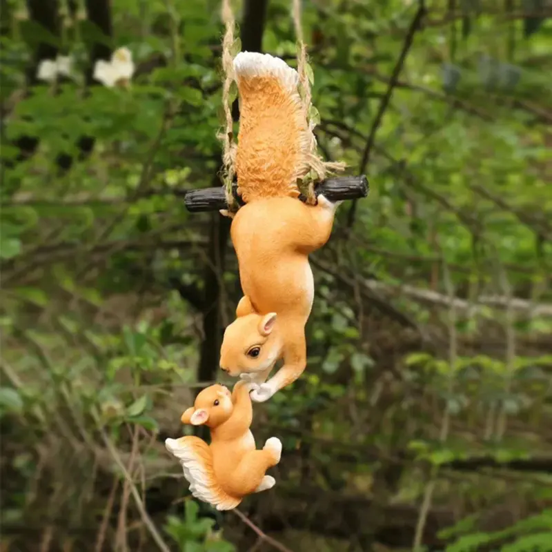 1pc Creative Climbing Rope Squirrel Figurine Perfect forGarden Outdoor Decoration.jpg 059293b3 85b8 4a5c 9d3c 7fd15e37957a