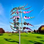 1pc Magical Kinetic Metal Windmill Spinner Unique Wind Powered Catchers Creative Patio Garden Lawn Outdoor Courtyard 4be4d701 2ccf 4b71 babd a5528c27125d