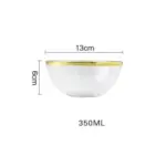 1pc lot Hand gilded European Glass Gold Inlay Dishes Steak Plate Salad Soup Bowl Dishes Party.jpg 640x640 15a4fda9 d3b9 40a7 979a 5c92b66e0a82