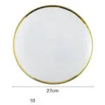 1pc lot Hand gilded European Glass Gold Inlay Dishes Steak Plate Salad Soup Bowl Dishes Party.jpg 640x640 bb2519c5 3367 4417 80b7 6205029938d9