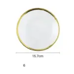 1pc lot Hand gilded European Glass Gold Inlay Dishes Steak Plate Salad Soup Bowl Dishes Party.jpg 640x640 f0c78b31 db8e 4ec3 a9ad a9171862178e