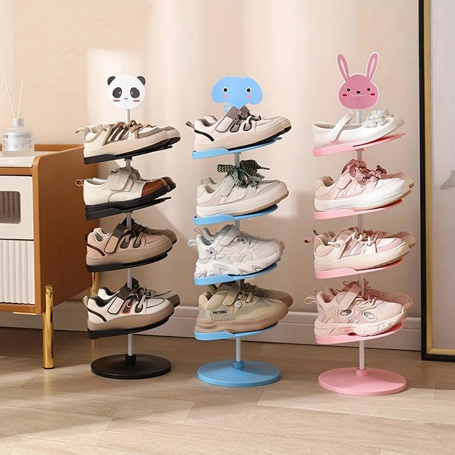 1pc 4/5/6 Layers Cute Mini Shoes Rack, Multi-layer Shoes Storage Rack -  - #tag1#