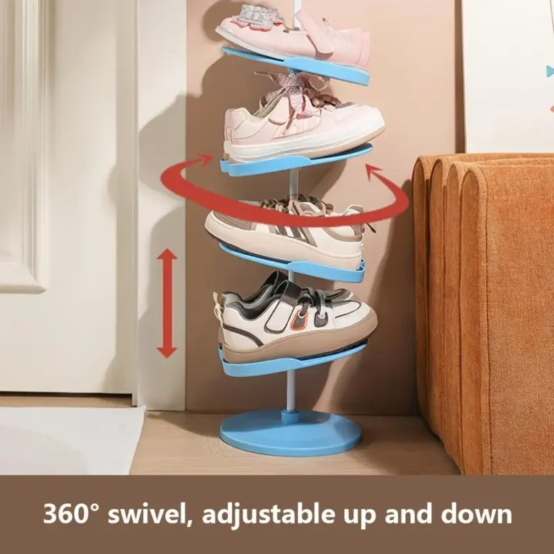1pc 4 5 6 Layers Cute Mini Shoes Rack Multi layer Shoes Storage Rack tag1