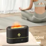 1pc 7 Colors Portable USB Cool Mist Humidifier With LED Color Changing Lights And Aroma Diffuser tag1