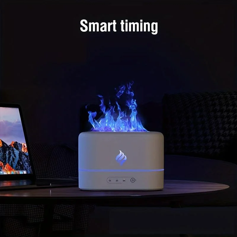 1pc 7 Colors Portable USB Cool Mist Humidifier With LED Color Changing Lights And Aroma Diffuser -  - #tag1#