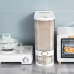 1pc Automatic Output Rice Bucket Kitchen Supplies tag1