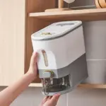 1pc Automatic Output Rice Bucket Kitchen Supplies tag1