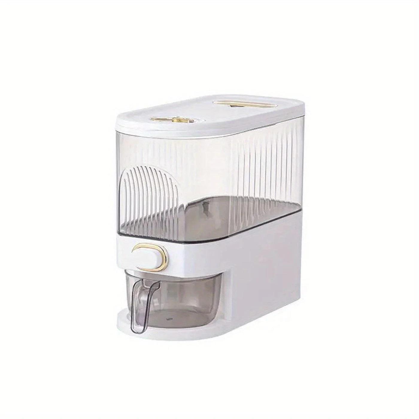 1pc Automatic Output Rice Bucket  Kitchen Supplies -  - #tag1#