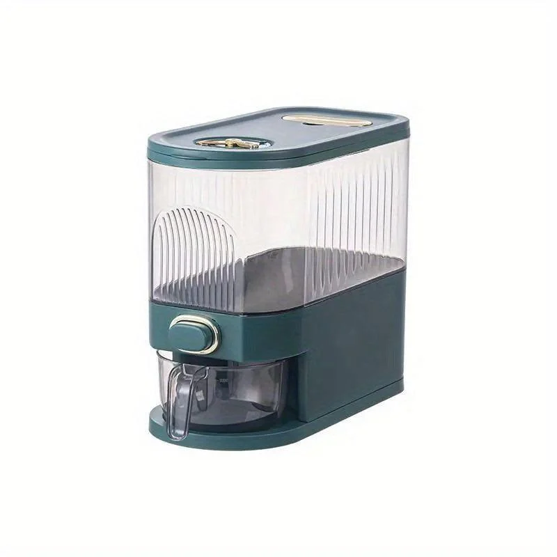 1pc Automatic Output Rice Bucket  Kitchen Supplies -  - #tag1#