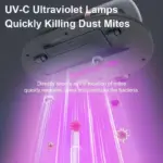 1pc Bed Vacuum Cleaner Super Strong Suction And Low Noise UV Light tag1