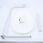 1pc C Shaped Snack Table End Side Table Slide Under Couch For Sofa Coffee Laptop Living Room Bedroom Small Space tag1
