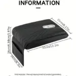 1pc Car Central Control Armrest Memory Foam Armrest Heightening Pad Lengthened Central Armrest Box Pad tag1