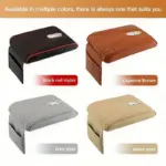 1pc Car Central Control Armrest Memory Foam Armrest Heightening Pad Lengthened Central Armrest Box Pad tag1