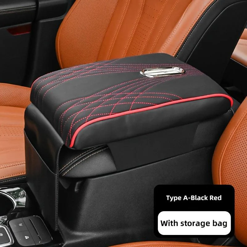 1pc Car Central Control Armrest Memory Foam Armrest Heightening Pad, Lengthened Central Armrest Box Pad -  - #tag1#