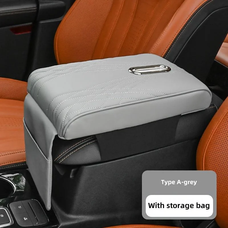 1pc Car Central Control Armrest Memory Foam Armrest Heightening Pad, Lengthened Central Armrest Box Pad -  - #tag1#
