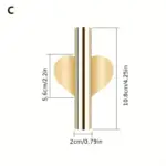 1pc Creative Wall Flower Tube Easy DIY Wall Decoration for Living Room tag1