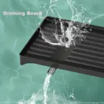 1pc Dish Drying Rack For Kitchen Counter Over The Sink Detachable Larger Capacity 2 Tier Dish Drying Rack tag1