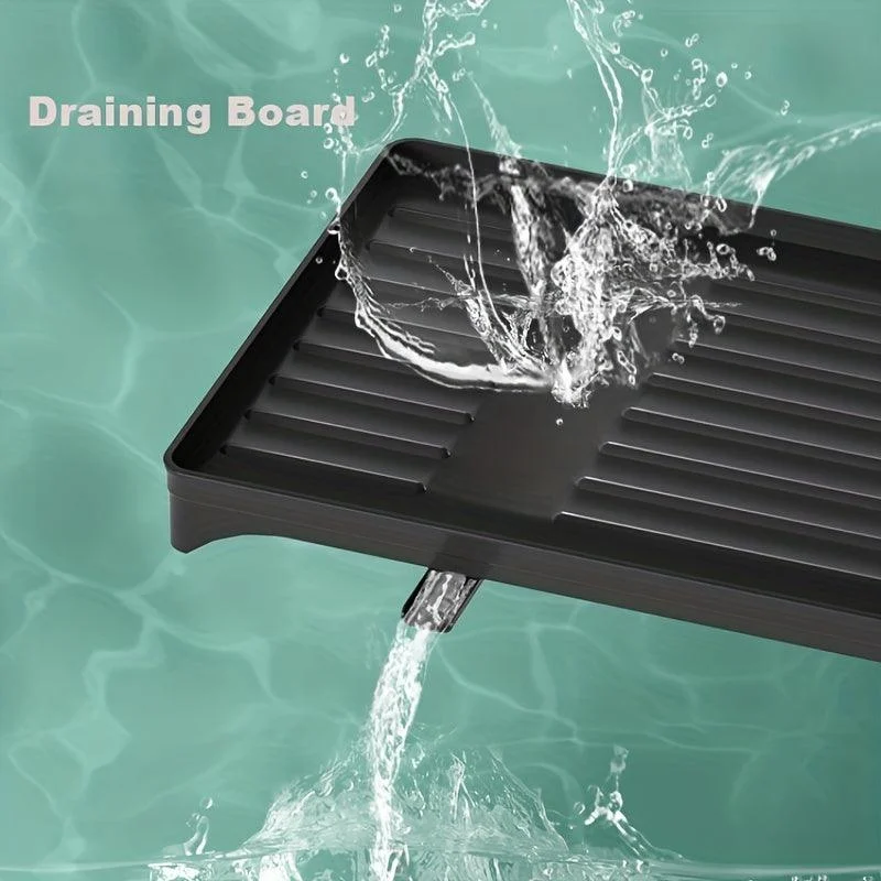 1pc Dish Drying Rack For Kitchen Counter Over The Sink, Detachable Larger Capacity 2-Tier Dish Drying Rack -  - #tag1#