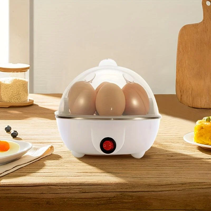 1pc Egg Cooker Automatic Power Off Home Small 1-person Multi-Functional Steamed -  - #tag1#