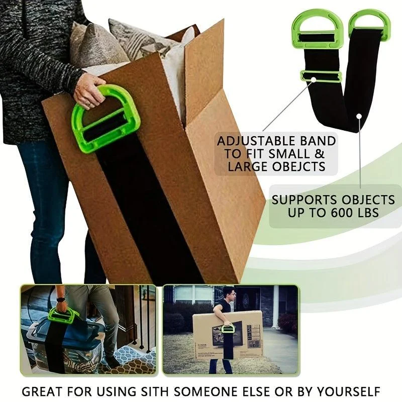 1pc Heavy Duty Furniture Moving Straps - Perfect for Carrying with Ease BUY1 GET1 FREE On Sale Now -  - #tag1#