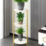 1pc Light Luxury Flower Rack Living Room Multi layer Floor standing Simple Modern Balcony Storage Rack Room Flower Rack Indoor Household tag1