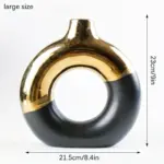 1pc_Modern_Round_Electroplated_Boho_Ceramic_Vase_In_Nordic_Style_For_Dining_Table_-_-_tag1_-4117391 1pc Modern Round Electroplated Boho Ceramic Vase In Nordic Style For Dining Table tag1