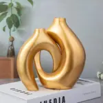 1pc Resin Vase Suitable For Home Parties And Floral Restaurant Decorations tag1