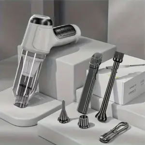 1pc Vacuum Cleaner, High Suction Handheld Wireless Vacuum Cleaner, Compressed Air Dust Collector