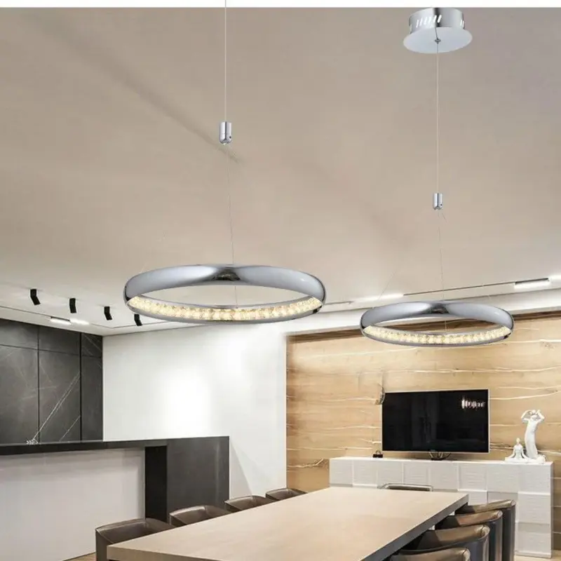 1pcs Modern Chrome Kitchen Pendant Light tag1