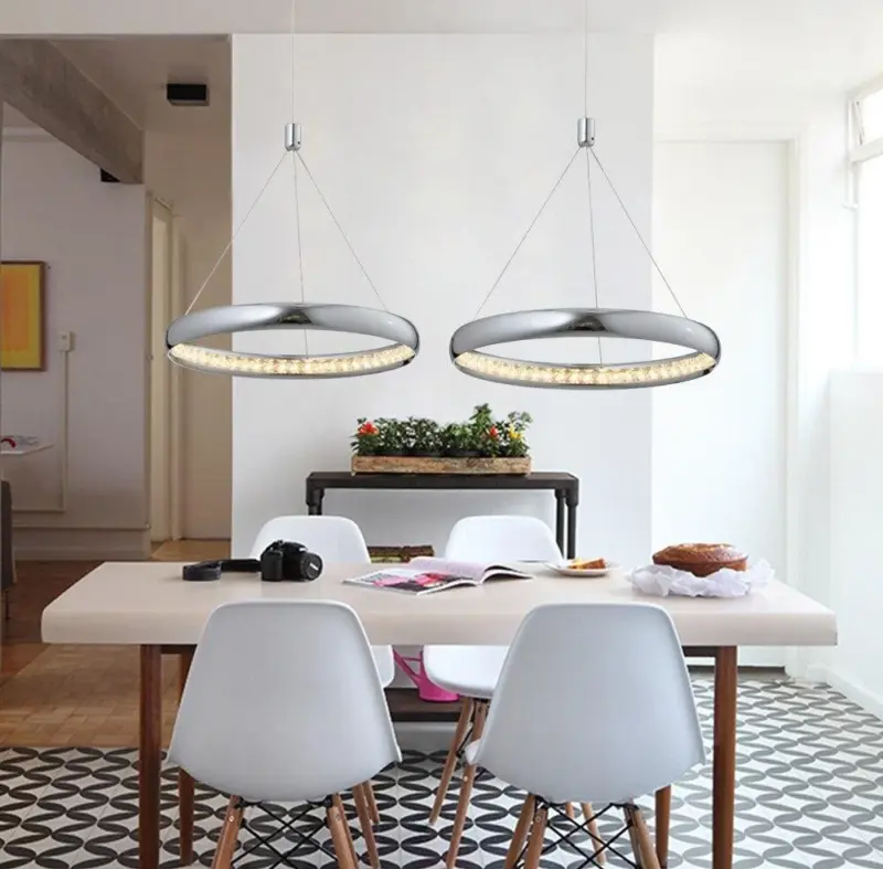1pcs Modern Chrome Kitchen Pendant Light tag1