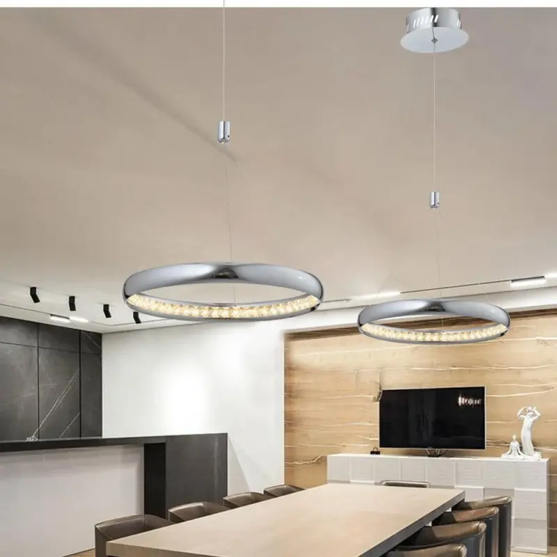 1pcs Modern Chrome Kitchen Pendant Light tag1