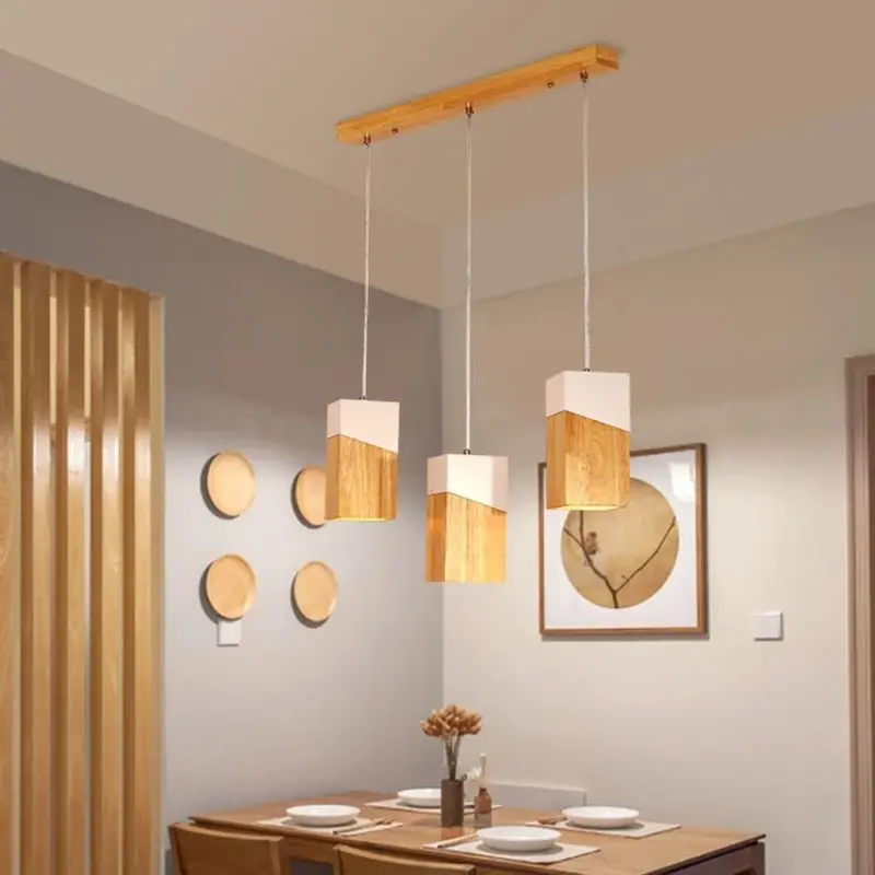 1pcs Woodly Modern Hanging Pendant Lights tag1
