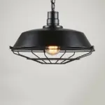 1x Industrial Vintage Metal Cage Hanging Ceiling Pendant Light tag1