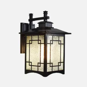 1x LED Vintage Outdoor Wall Sconce Lamp