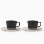 2-4-6_Piece_White_Gray_Stoneware_Coffee_Mug_Set_-_-_tag1_-4118973 2 4 6 Piece White Gray Stoneware Coffee Mug Set tag1