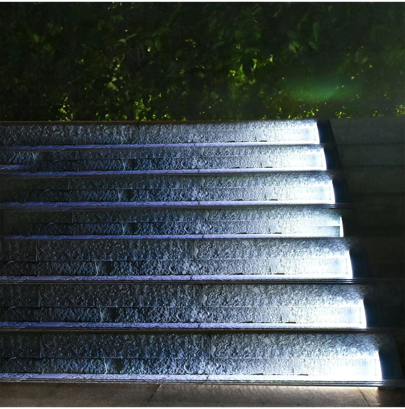 2/6 Pack Triangular Step Lights - IP67 Solar Light - Garden Decoration Light -  - #tag1#