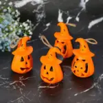 2 Pack LED Lamp Halloween Pumpkin Light tag1