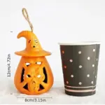 2 Pack LED Lamp Halloween Pumpkin Light tag1