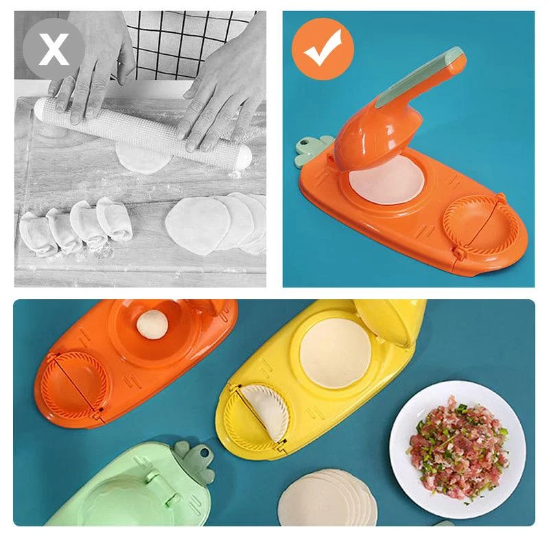 2-in-1 Creative Household Handmade Dumpling Artifact -  - #tag1#