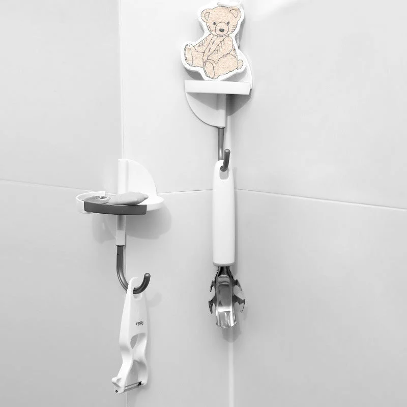 2-in-1 Minimalist No-Drill Hook for Kitchen and Bathroom -  - #tag1#