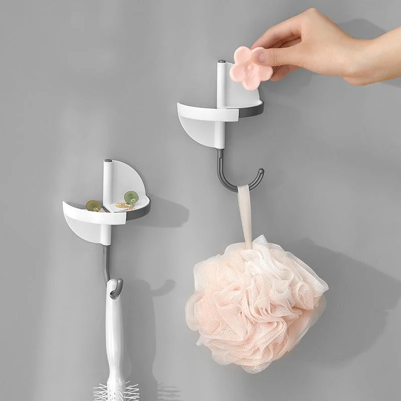 2-in-1 Minimalist No-Drill Hook for Kitchen and Bathroom -  - #tag1#