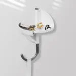 2 in 1 Minimalist No Drill Hook for Kitchen and Bathroom tag1