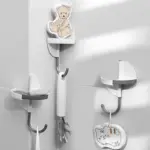2 in 1 Minimalist No Drill Hook for Kitchen and Bathroom tag1