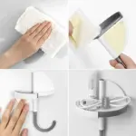 2 in 1 Minimalist No Drill Hook for Kitchen and Bathroom tag1