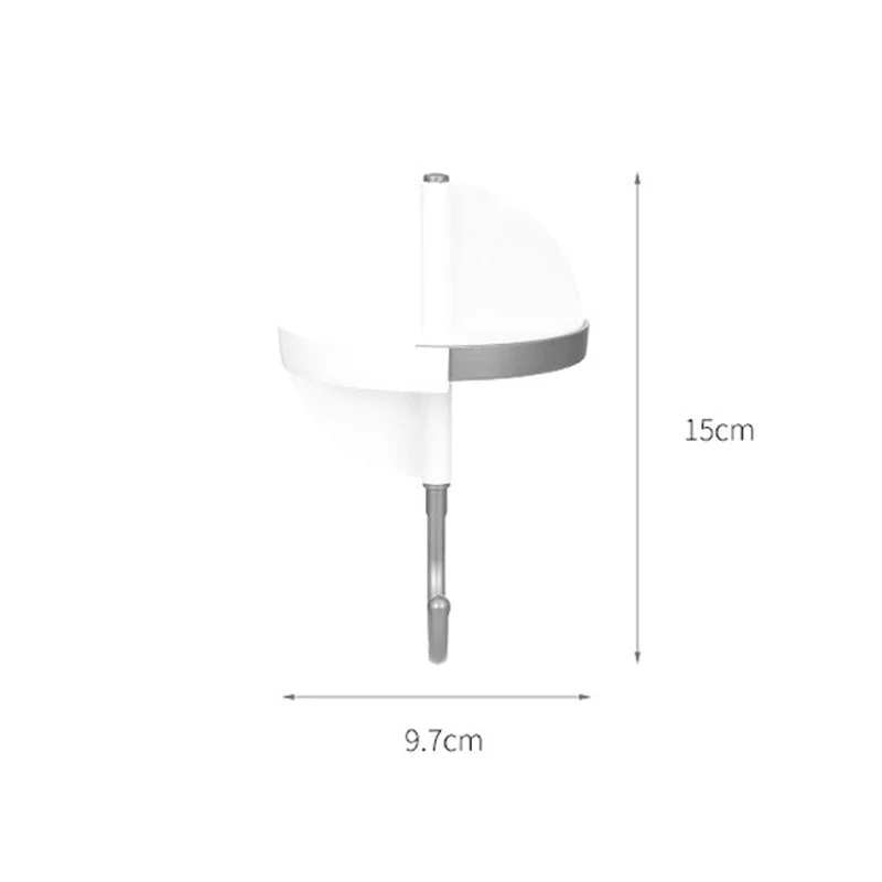 2-in-1 Minimalist No-Drill Hook for Kitchen and Bathroom -  - #tag1#