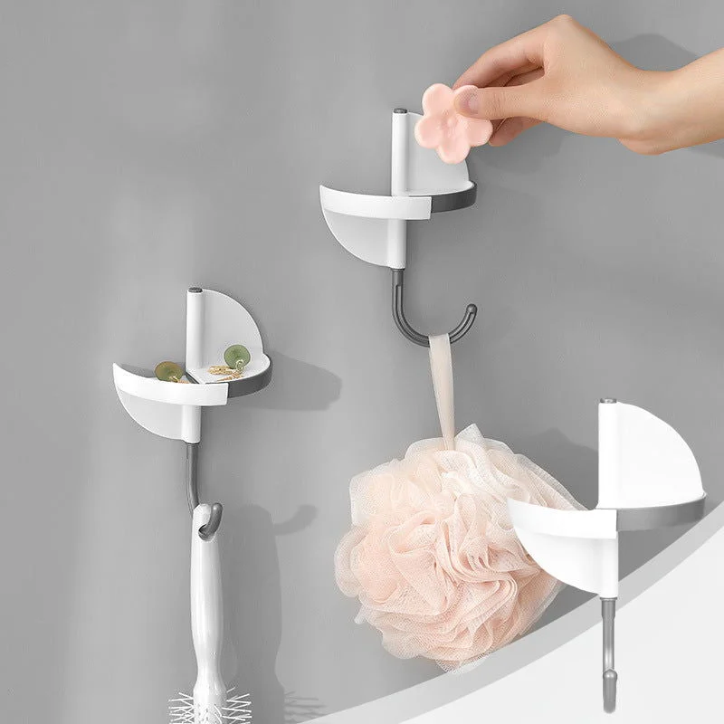 2-in-1 Minimalist No-Drill Hook for Kitchen and Bathroom -  - #tag1#