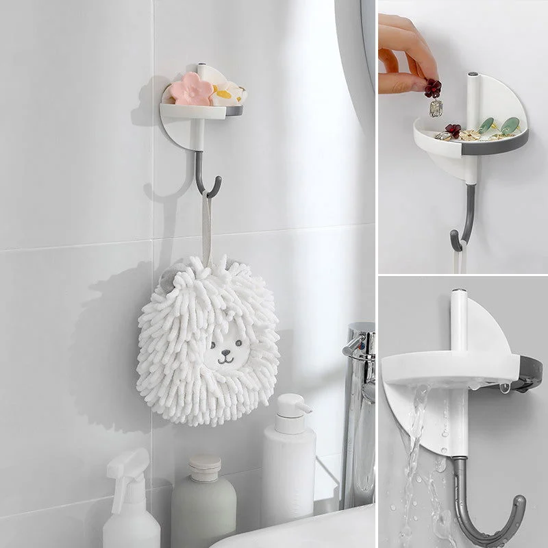 2-in-1 Minimalist No-Drill Hook for Kitchen and Bathroom -  - #tag1#